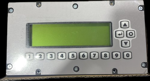 Дисплей показаний, ZAPI FC5122A ,3316-750000-00-10, EP Equipment, для CQD16(RVF/RV/RVH), CQD20RVF/20RV