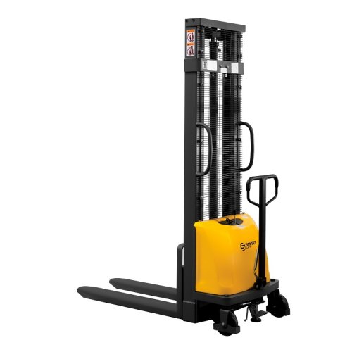 Штабелер с электроподъемом CDD10B-E (1000 кг; 3 м; 12В / 120Ач) SMARTLIFT (SMART)