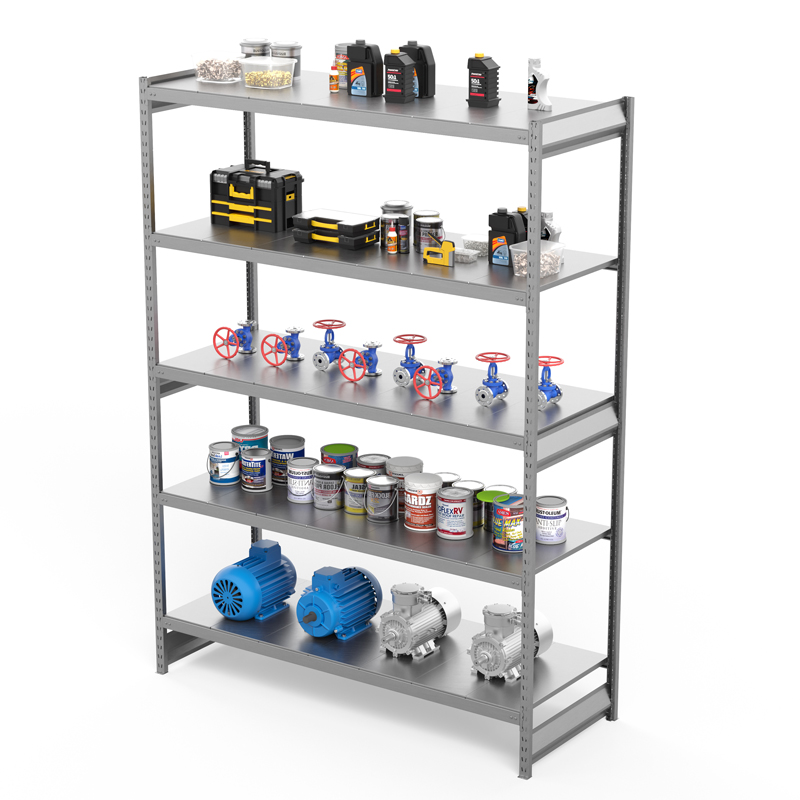 Стеллаж грузовой СГ Ультра (2000х2100х600 мм) 5 ярусов, цинк (СГУ 2021065)