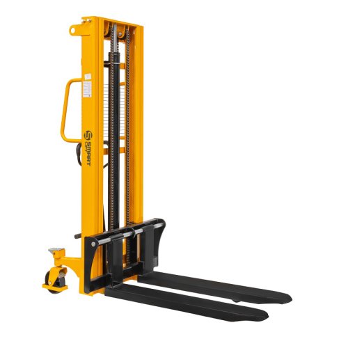 Ручной гидравлический штабелер CTY-E10-30 (1000 кг; 3 м; вилы 330-860 мм) СМАРТЛИФТ (SMARTLIFT) / СМАРТ (SMART)