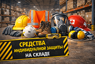 Средства индивидуальной защиты на складе