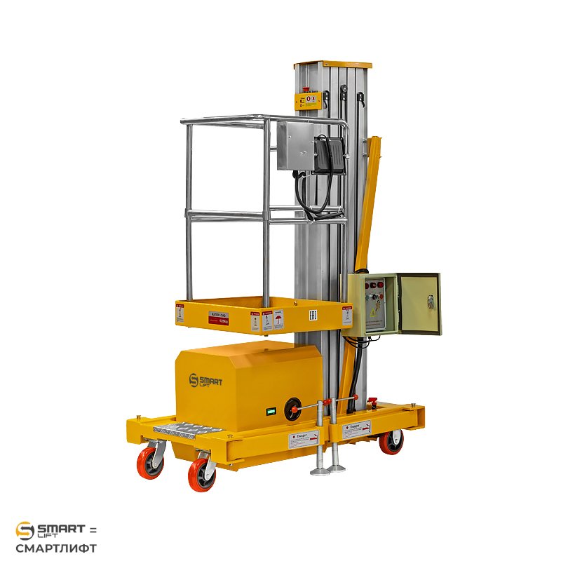 Подъемник одномачтовый GTWY 10-100 (220В; 125 кг; 10 м) СМАРТЛИФТ (SMARTLIFT) / СМАРТ (SMART)