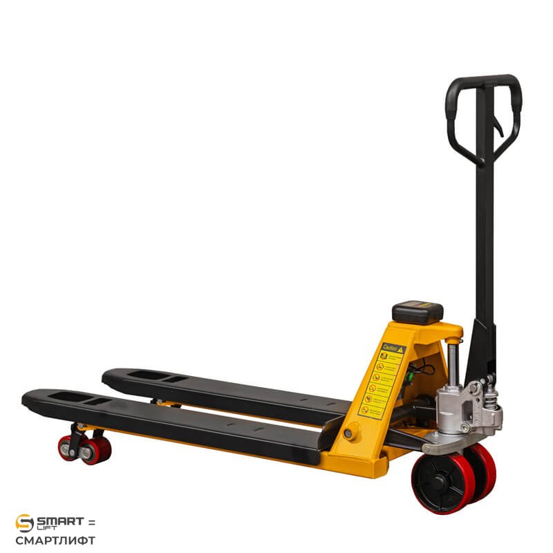 Гидравлическая тележка с весами BFC-8 (г/п 2000 кг, 1150x560 мм, PDP) СМАРТЛИФТ (SMARTLIFT) / СМАРТ (SMART)