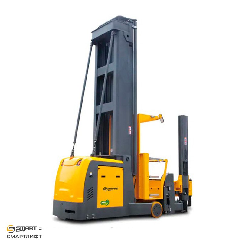 Узкопроходный ричтрак OPTS15 (1500 кг; 6,5 м; 80В / 560Ач) СМАРТЛИФТ (SMARTLIFT)