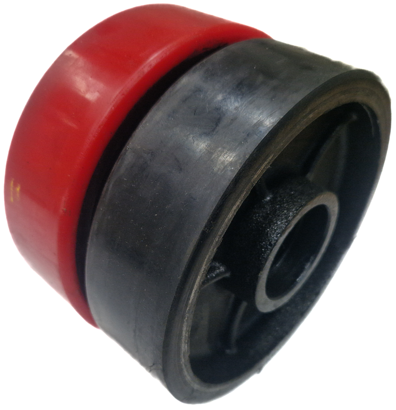 Колесо 160х50 металл / полиуретан без подшипников