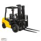 Погрузчик дизельный CPCD35T8 (3500 кг; 3,3 м; Mitsubishi S4S) СМАРТЛИФТ (SMARTLIFT) – изображение №1