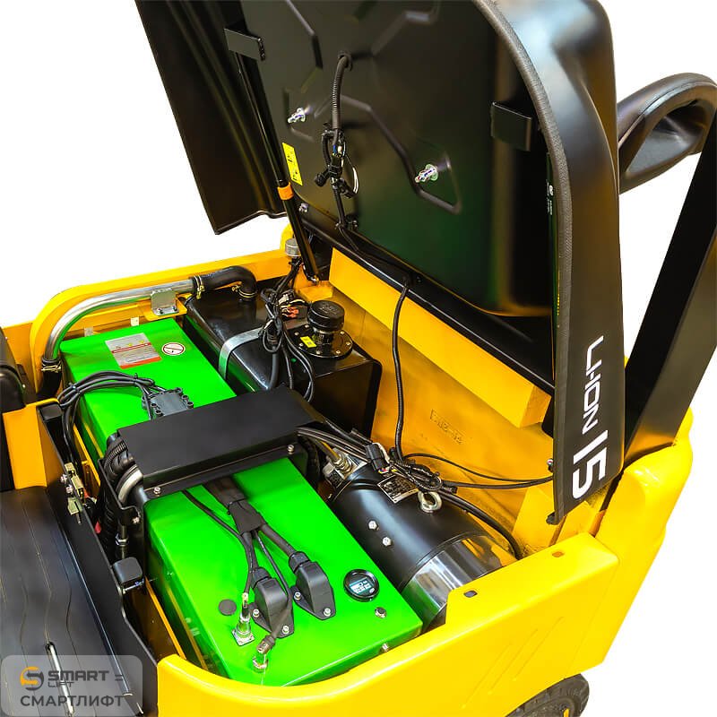 Электропогрузчик CPD15L1 (1500 кг; 5 м; li-ion 48В / 360Ач) СМАРТЛИФТ (SMARTLIFT) – изображение №6