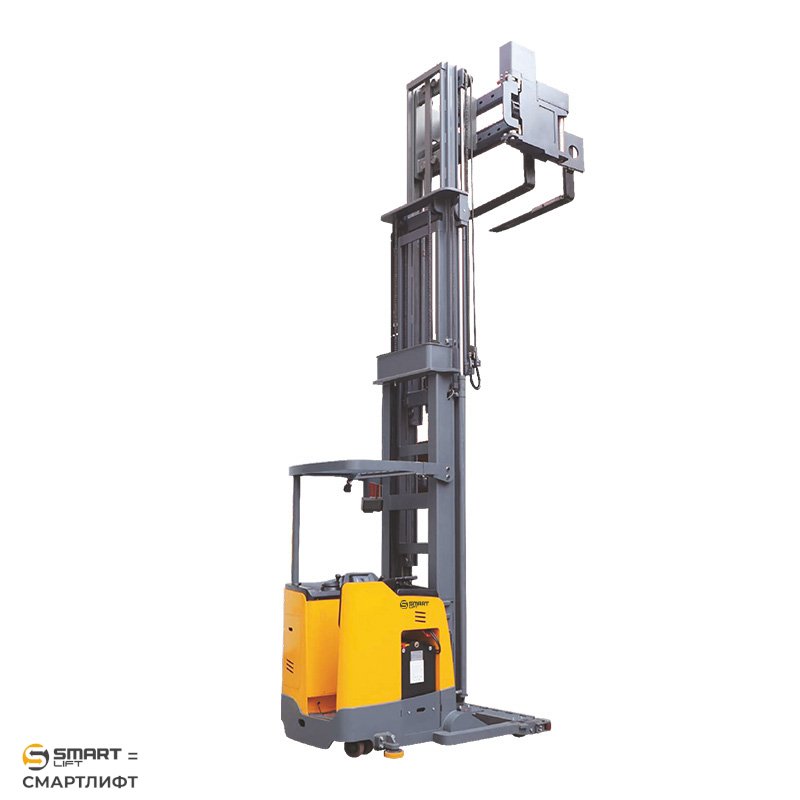 Узкопроходный ричтрак OPD15L (1500 кг; 4,5 м; 48В / 450Ач) СМАРТЛИФТ (SMARTLIFT)