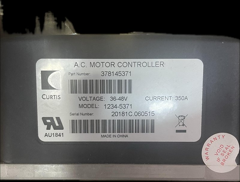 Контроллер 1234-5371, CURTIS, XILIN (Ningbo Ruyi), для CQD20H