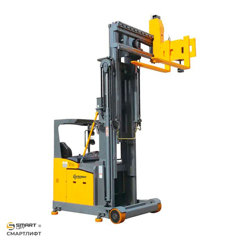 Узкопроходный ричтрак OPD15 (1500 кг; 5 м; 48В / 1000Ач) СМАРТЛИФТ (SMARTLIFT)