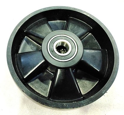 Колесо 180х50 нейлон с подшипниками для штабелеров Колесо 180х50 нейлон с подшипниками для штабелеров