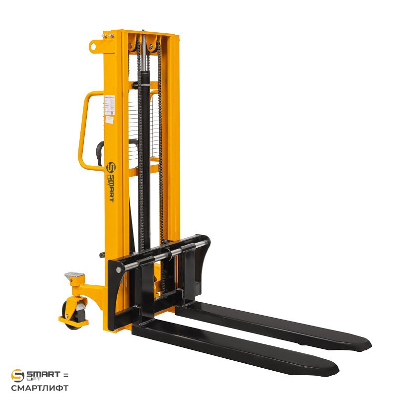 Ручной гидравлический штабелер CTY-E10-25 (1000 кг; 2,5 м; вилы 330-860 мм) СМАРТЛИФТ (SMARTLIFT) / СМАРТ (SMART)