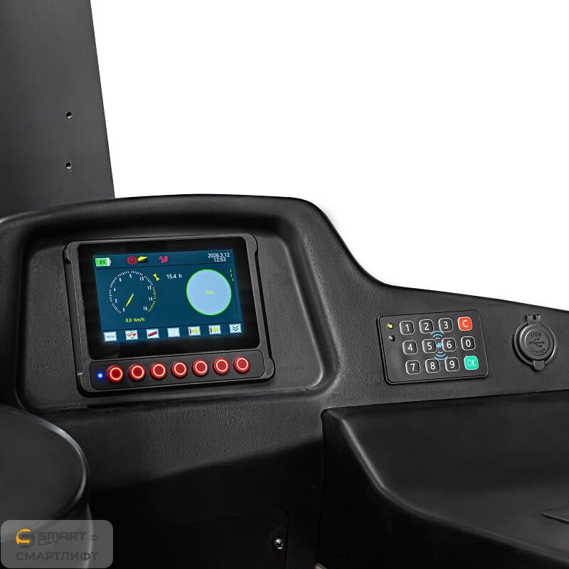 Узкопроходный ричтрак OPD15Z (1500 кг; 7,5 м; 48В / 450Ач) СМАРТЛИФТ (SMARTLIFT) – изображение №2