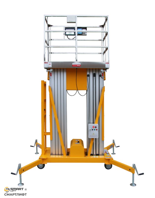 Подъемник мачтовый несамоходный GTWY 6-200S (T) (AC&DC; 200 кг; 6 м) СМАРТЛИФТ (SMARTLIFT)